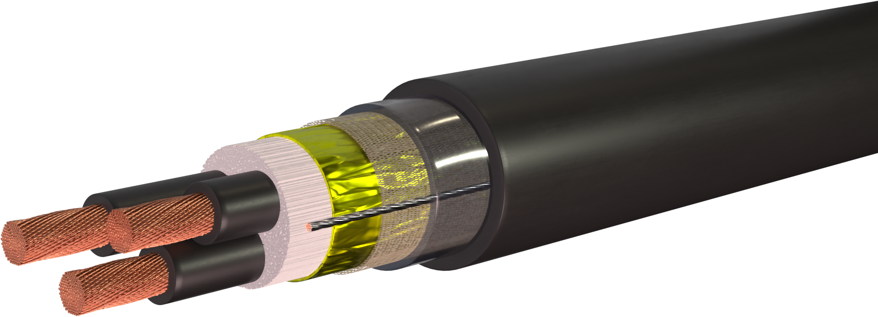 MARNZS - 1.5MM - 3C - 16 awg - OA Shield Shipboard Cable