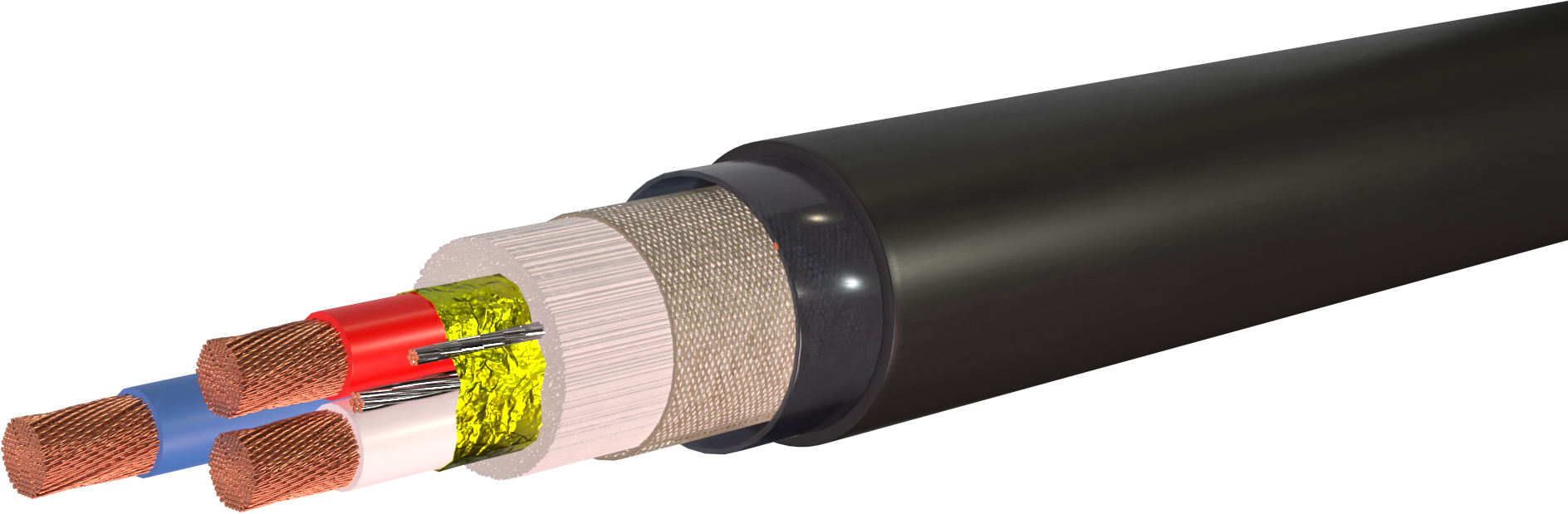 MARNZ-.75MM-1TR-250V- 1 triad 18awg OA Shielded