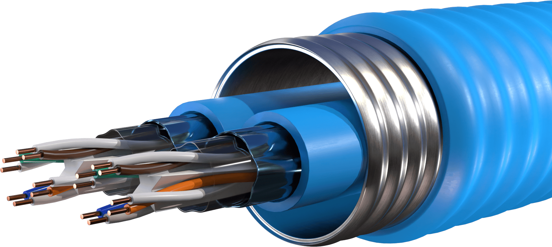 CAT 6 STP AIA PVC Jacket (2X)